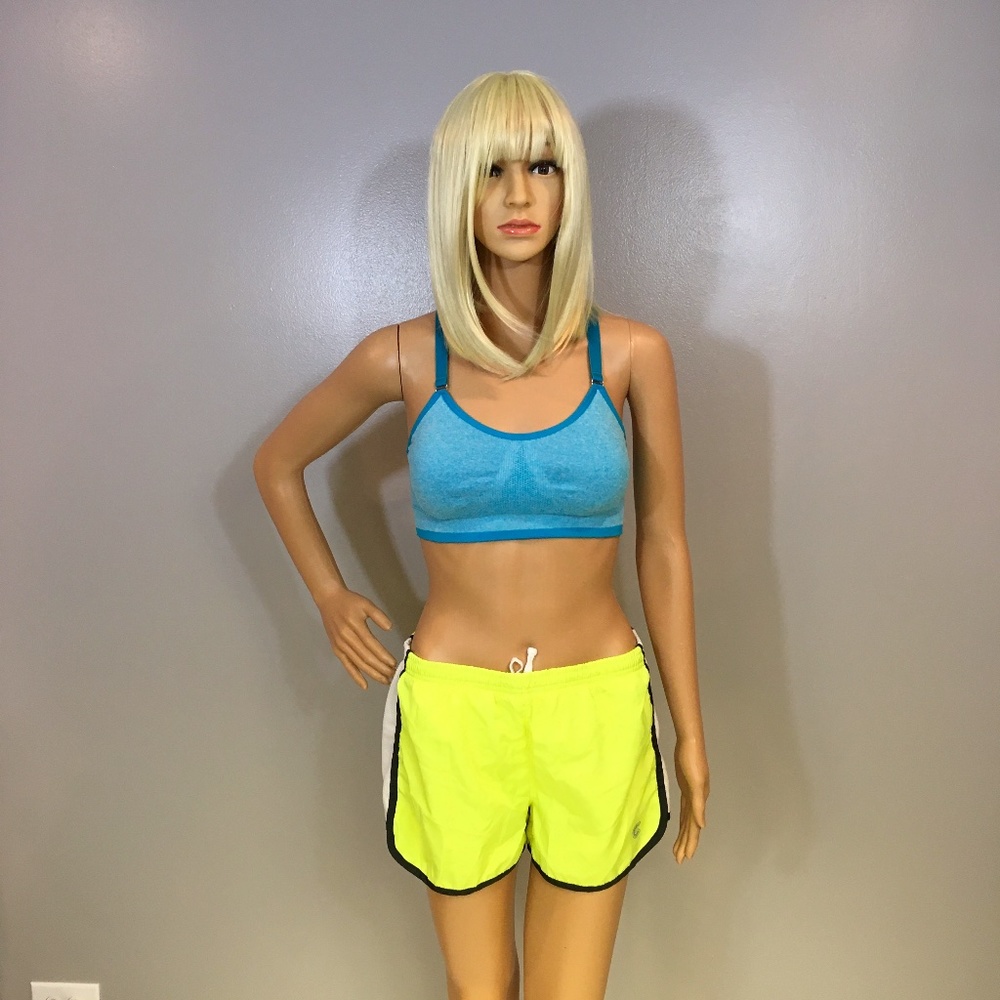 Neon Yellow Running Shorts